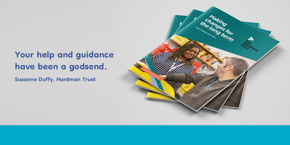 Pile of Hardman Trust Impact Reports