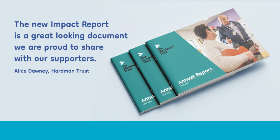 Pile of Hardman Trust Impact Reports